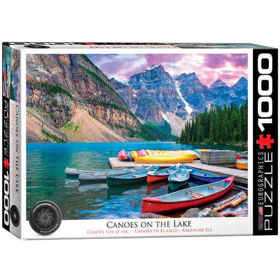 Eurographics Puzzle Canots sur le lac 1000 pièces