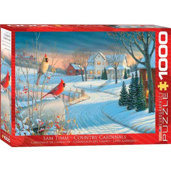 Eurographics Puzzle Campo Cardinaux 1000 pièces