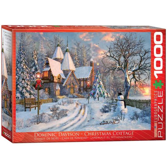 Eurographics Puzzle Maison de campagne à Noël 1000 pièces