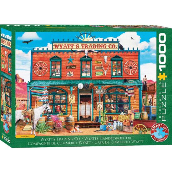 Puzzle Eurographics Wyatt'S Trading Co 1000 pièces