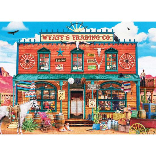 Puzzle Eurographics Wyatt'S Trading Co 1000 pièces