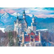 Eurographics Puzzle Château de Neuschwanstein en hiver 1