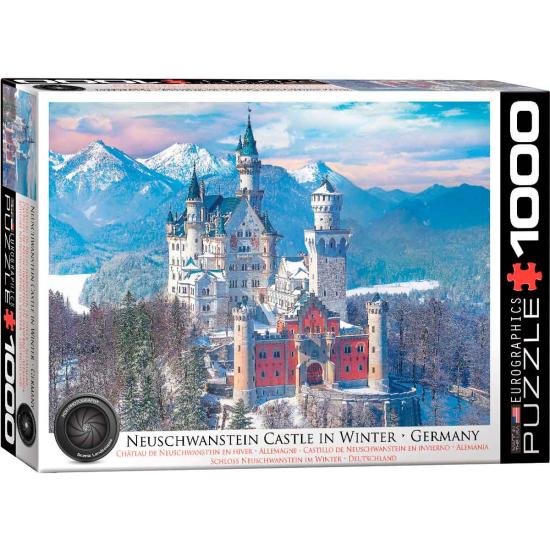 Eurographics Puzzle Château de Neuschwanstein en hiver 1