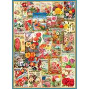Eurographics Puzzle Catalogues de graines de fleurs 1000 pièces