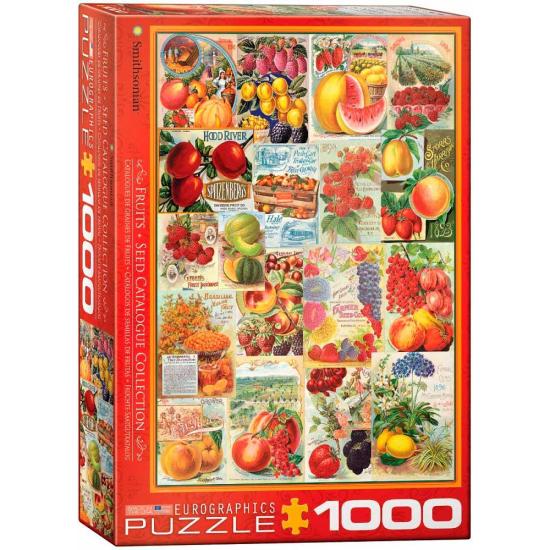 Eurographics Puzzle 1000 Pc catalogues de graines de fruits