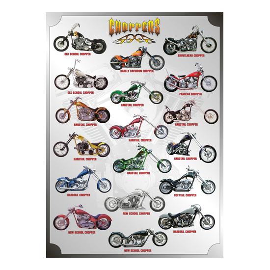 Eurographics Choppers Puzzle 1000 pièces