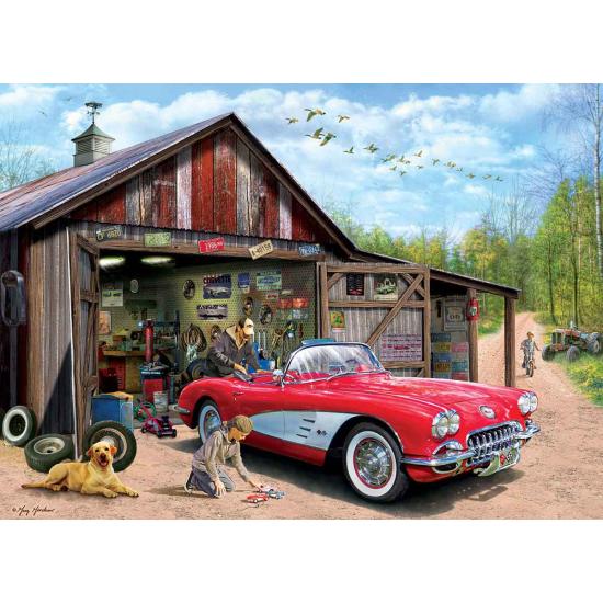 Eurographics 1959 Covette Car Puzzle 1000 pièces