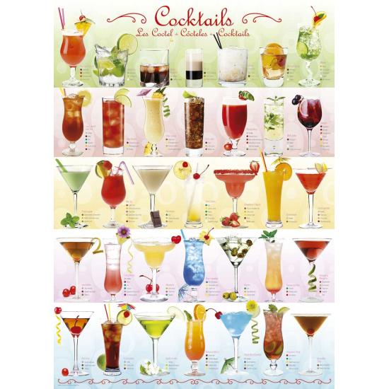 Eurographics Cocktails Puzzle 1000 pièces
