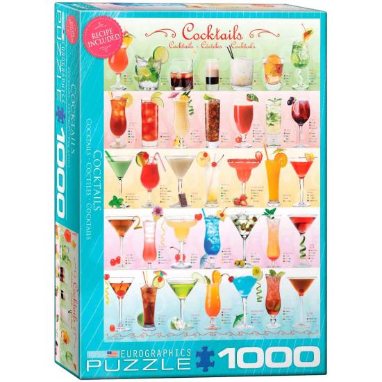 Eurographics Cocktails Puzzle 1000 pièces