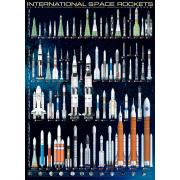 Puzzle Eurographics International Fusées Spatiales de 1000