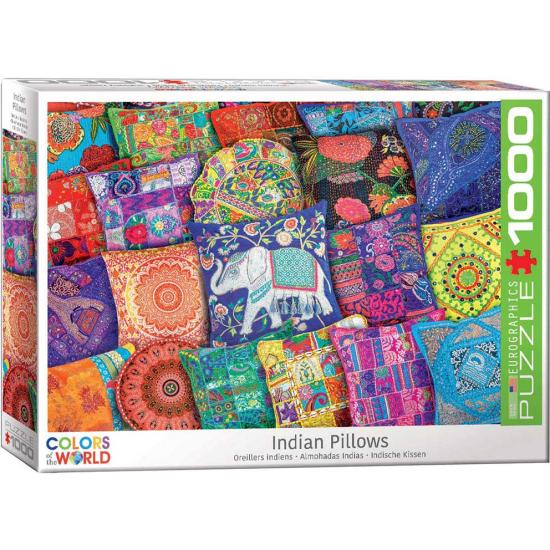 Eurographics Puzzle Coussins indiens 1000 pièces