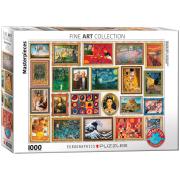 Puzzle Eurographics 1000 pièces Collection Chef-d'œuvre