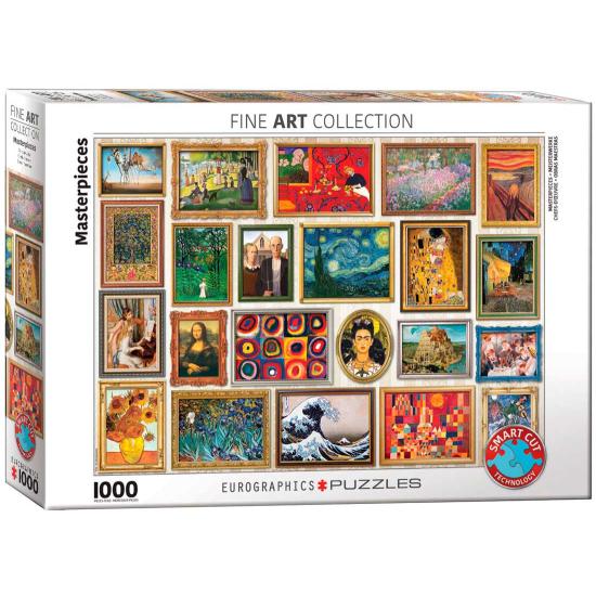 Puzzle Eurographics 1000 pièces Collection Chef-d'œuvre Puzzle Eurographics 1000 pièces Collection Chef-d'œuvre