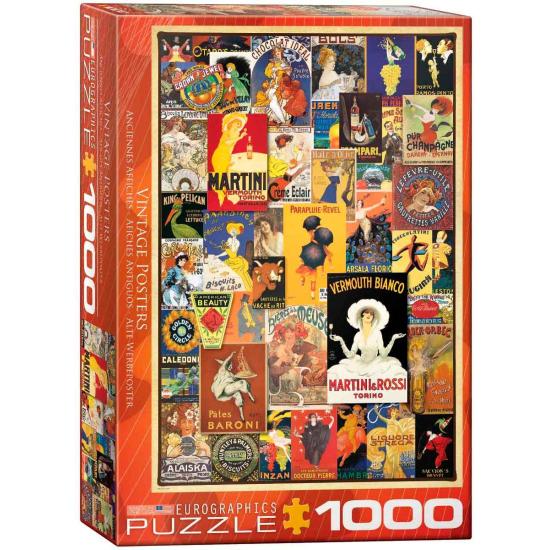 Collection d'affiches Eurographics Puzzle 1000 pièces