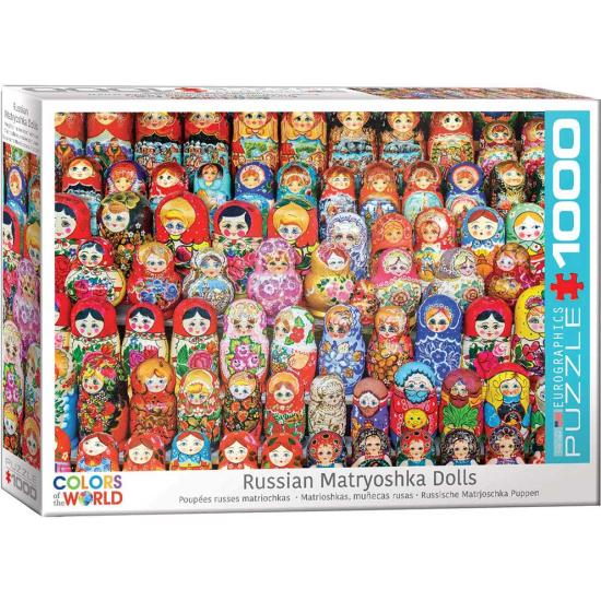 Eurographics Puzzle Poupées Matryoshka Collection 1000 Pièces