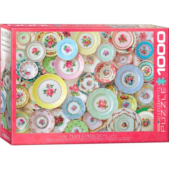 Eurographics Puzzle Assiette Collection 1000 Pièces