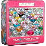 Collection de tasses à thé Puzzle Eurographics, boîte de 1000 pi