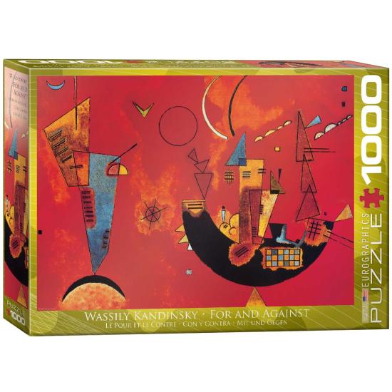 Puzzle Eurographics Avec et Contre 1000 pièces