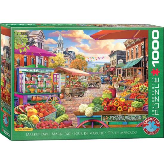 Puzzle Eurographics Jour du Marché de 1000 pièce