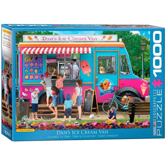 Eurographics Puzzle Dan le marchand de glaces 1000 pièces