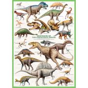 Eurographics Puzzle Dinosaures du Crétacé 1000 pièces