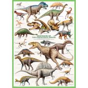 Eurographics Puzzle Dinosaures du Crétacé 1000 pièces