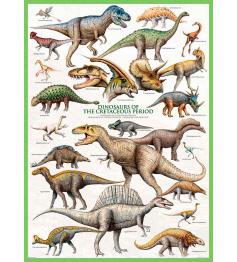 Eurographics Puzzle Dinosaures du Crétacé 1000 pièces