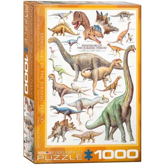 Eurographics Jurassic Dinosaurs Puzzle 1000 pièces Eurographics Jurassic Dinosaurs Puzzle 1000 pièces
