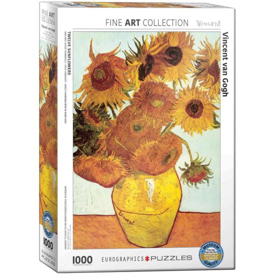 Eurographics Douze Tournesols Puzzle 1000 pièces
