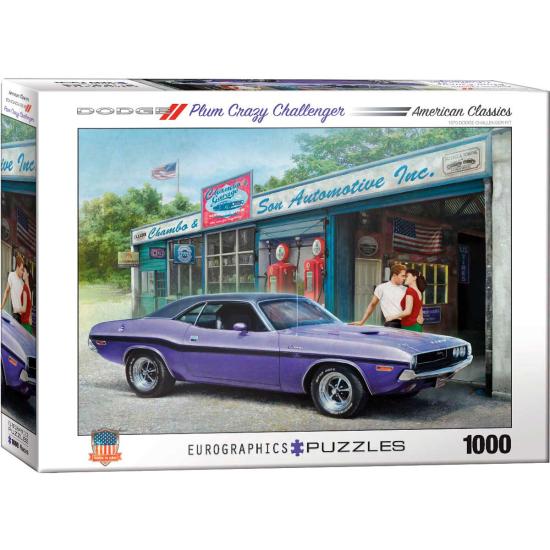 Eurographics Dodge Plum Crazy Challenger Puzzle 1000 pièces