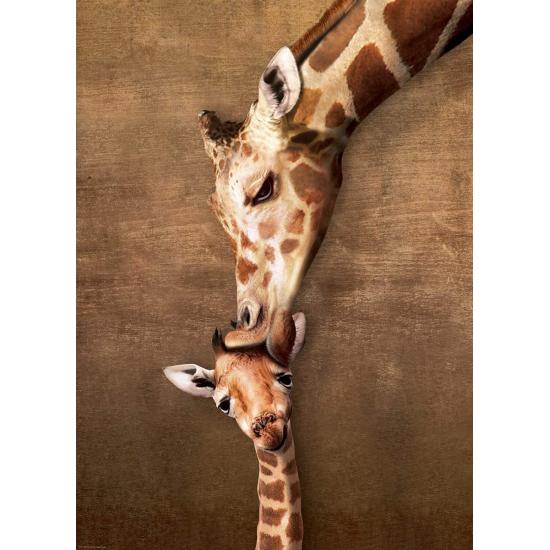 Eurographics Puzzle Mother's Kiss Girafe 1000 pièces Eurographics Puzzle Mother's Kiss Girafe 1000 pièces