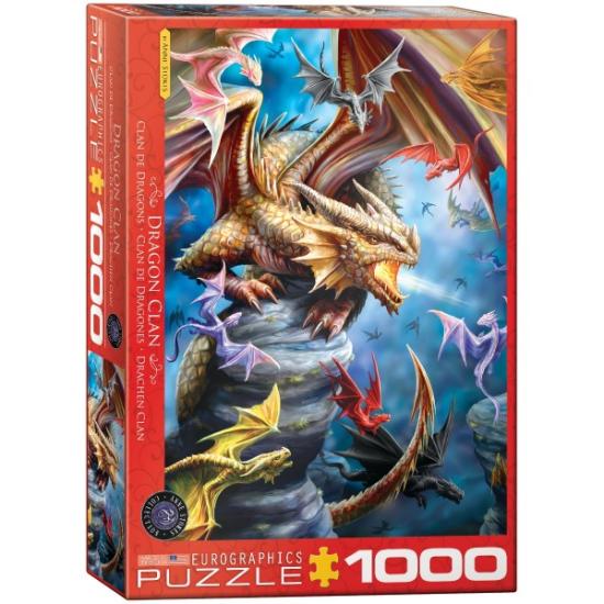 Eurographics Puzzle Le Clan du Dragon 1000 pièces