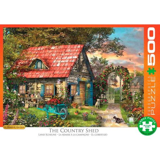 Eurographics Puzzle Le Cabanon XXL 500 pièces Eurographics Puzzle Le Cabanon XXL 500 pièces