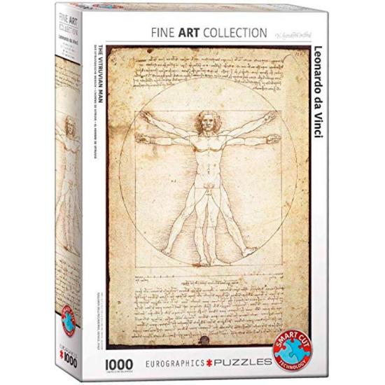 Eurographics Puzzle L'Homme de Vitruve 1000 pièces