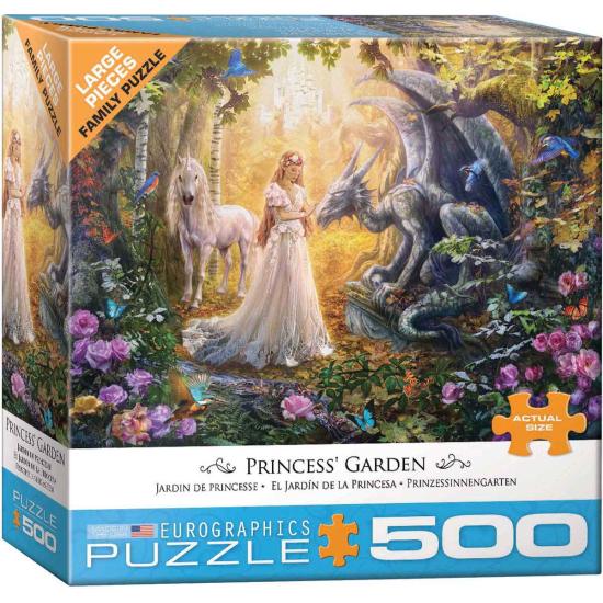 Puzzle Eurographics Le jardin de la princesse 500 pièces