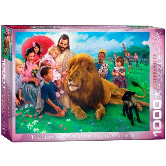 Eurographics Puzzle Le Lion et l'Agneau 1000 pièces
