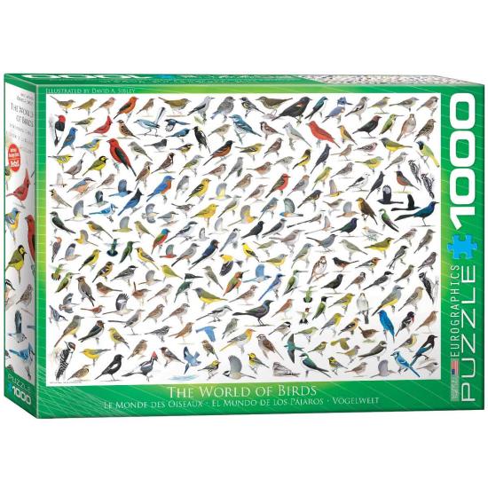 Eurographics Puzzle Le Monde des Oiseaux 1000 pièces