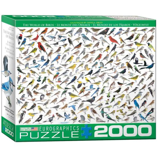 Eurographics Puzzle Le Monde des Oiseaux 2000 pièces Eurographics Puzzle Le Monde des Oiseaux 2000 pièces