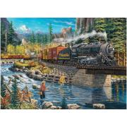Puzzle Eurographics Le Silence De La Rivière Est Brisé 1000 pièc