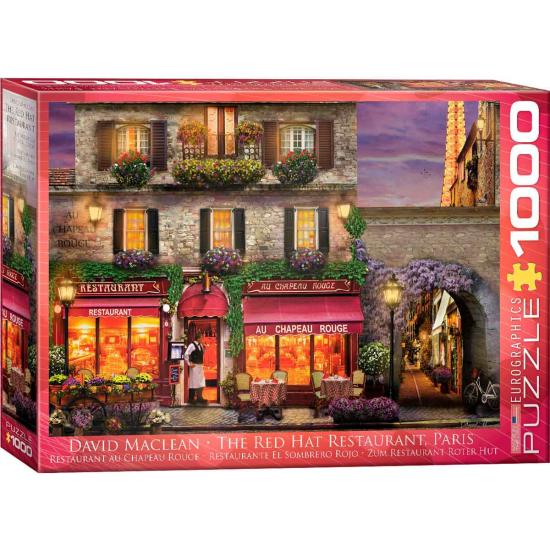 Puzzle Eurographics reste. Le chapeau rouge de 1000 pièces