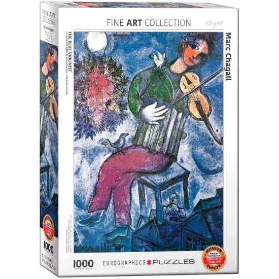 Puzzle Eurographics Le violoniste bleu 1000 pièces