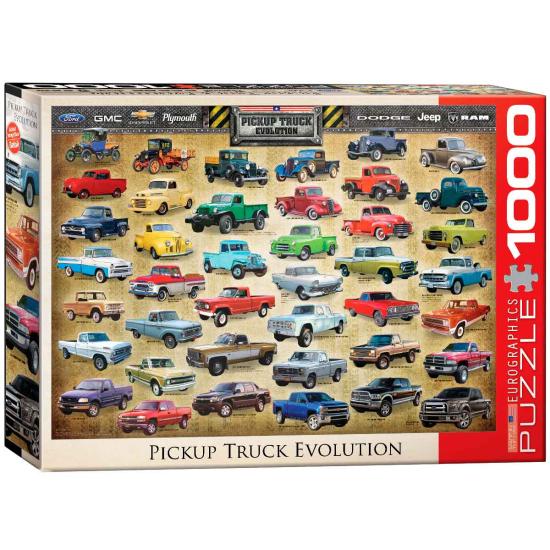 Puzzle Evolution du Pickup Eurographics 1000 pièces