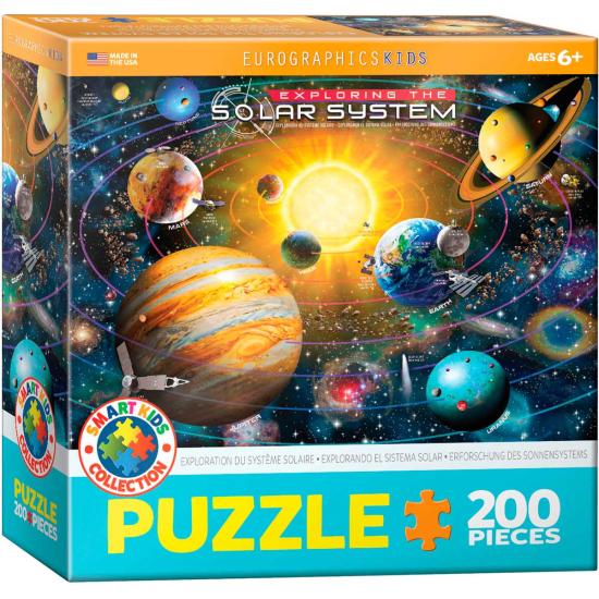 Eurographics Puzzle Exploration du système solaire 200 pièces