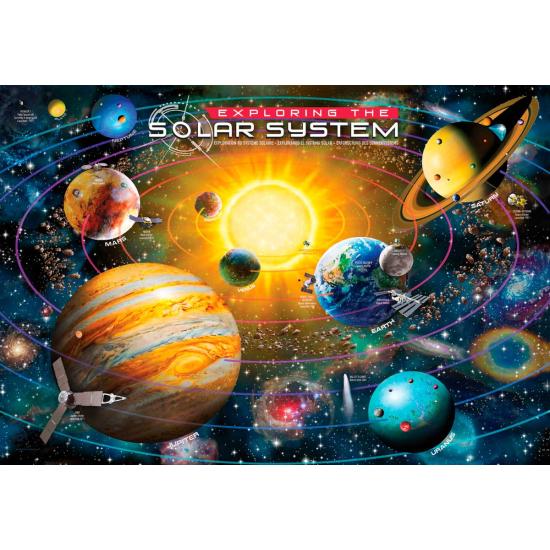 Eurographics Puzzle Exploration du système solaire 200 pièces