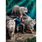 Eurographics Loup Famille Puzzle 1000 pièces