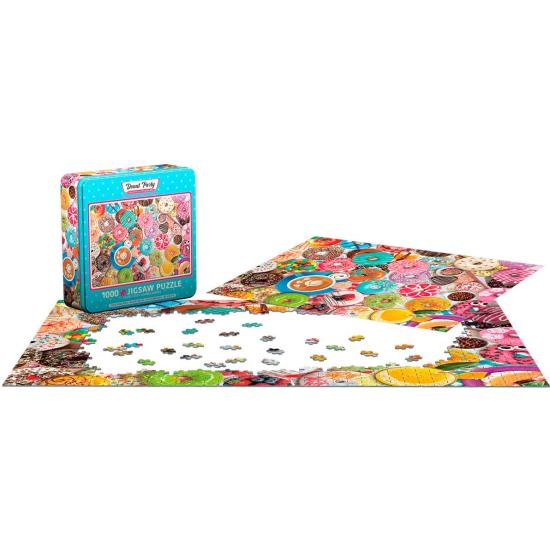 Eurographics Donut Party Puzzle, boîte de 1000 pièces