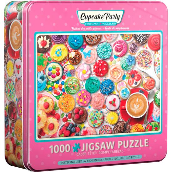 Eurographics Cupcake Party Puzzle Boîte de 1000 pièces Eurographics Cupcake Party Puzzle Boîte de 1000 pièces
