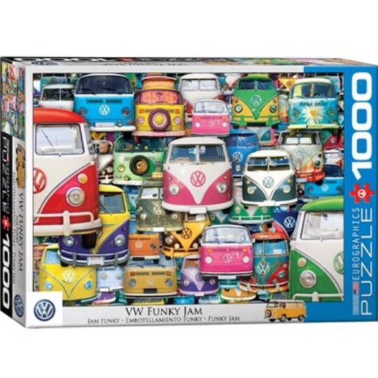 Puzzle Eurographics Funny Volkswagen Vans 1000 pièces