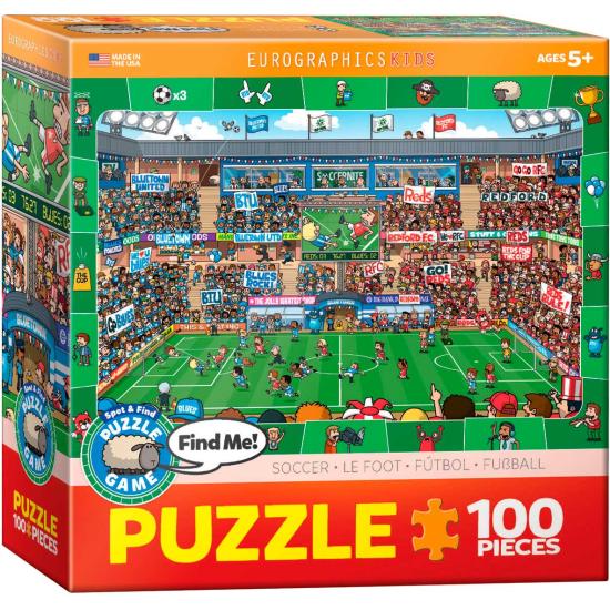 Puzzle Eurographics Football 100 pièces