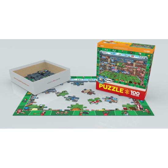 Puzzle Eurographics Football 100 pièces